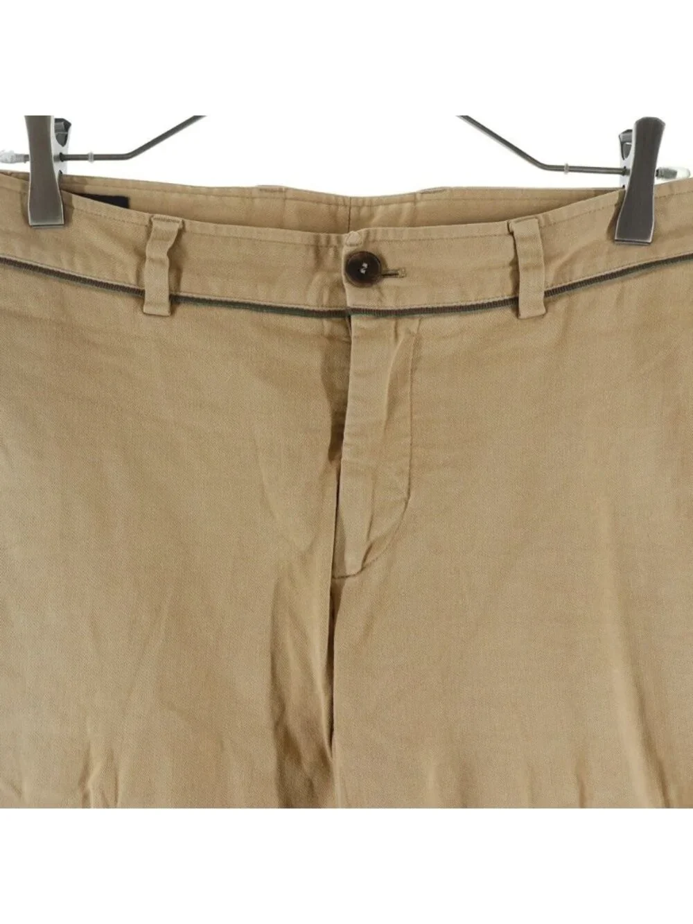Gucci Skinny Pants Zip Fly Chino Beige